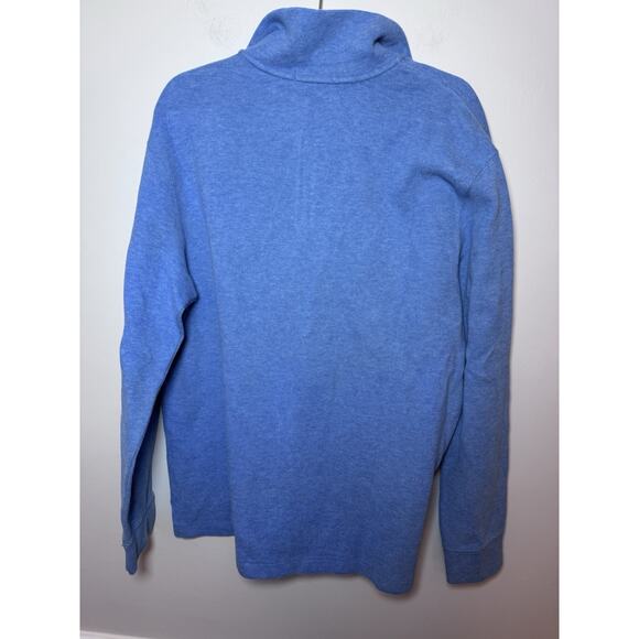 Polo Ralph Lauren Light Blue Mens 1/4 Zip Pull Over Sweater Size Large - Picture 3 of 14